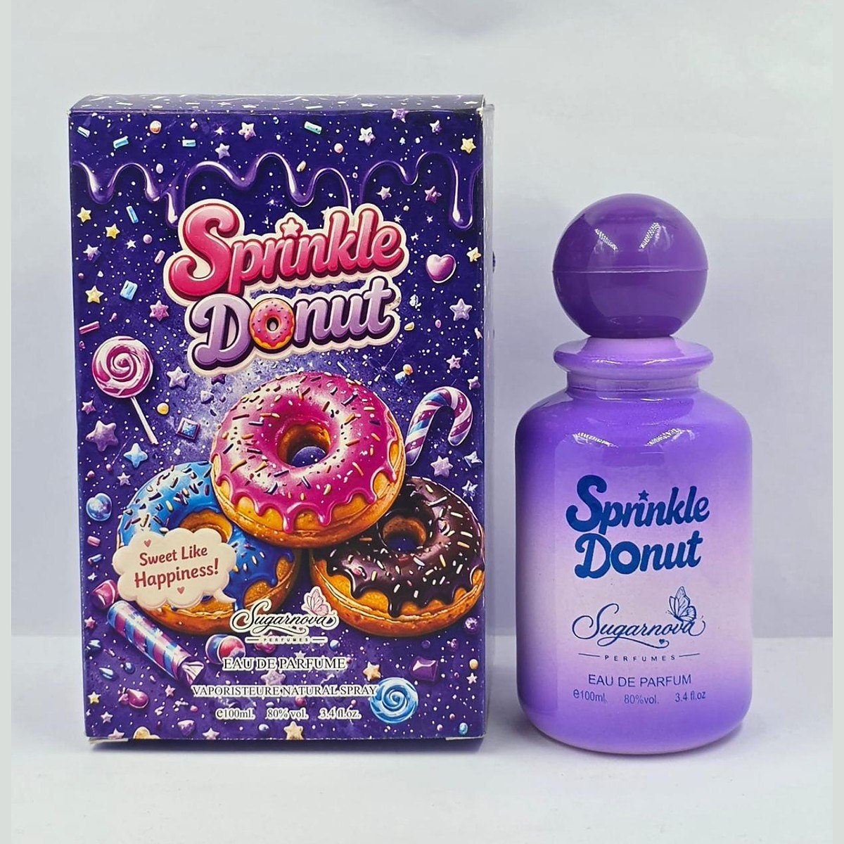 Sprinkle Donut perfume 100ml with gift box - Sugarnova